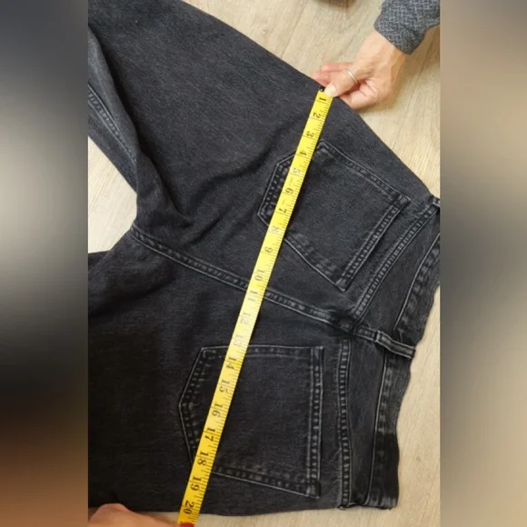 Abercrombie & Fitch Dark Gray Flare Jeans - Picture 10 of 11